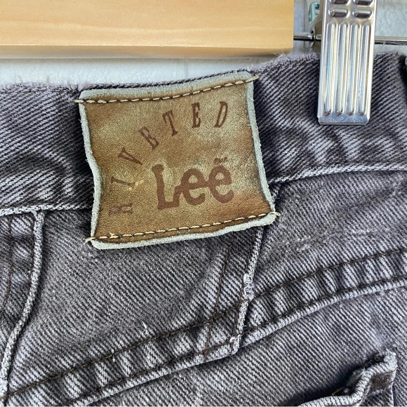 Lee Vintage 90s Jeans Faded Distressed Faded Brown High Rise 26” X 30” Mom - Picture 13 of 16